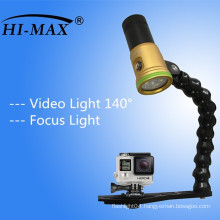 Dive Video Camera Flash Light Torch with Adjustable Flex Arm